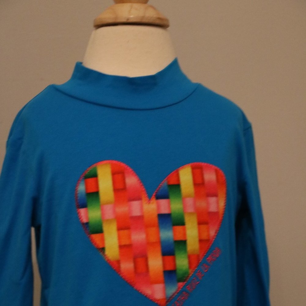 Agatha Ruiz De La Prada blue t-shirt NWT